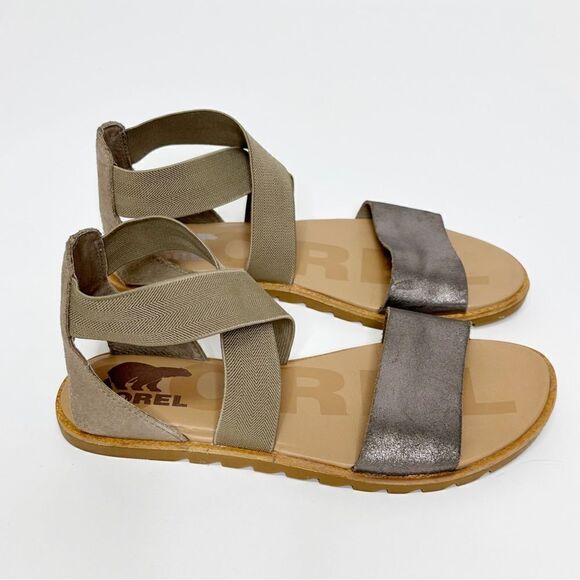 Sorel Ella ll Strappy Ankle Sandal Size 6 - Picture 3 of 11